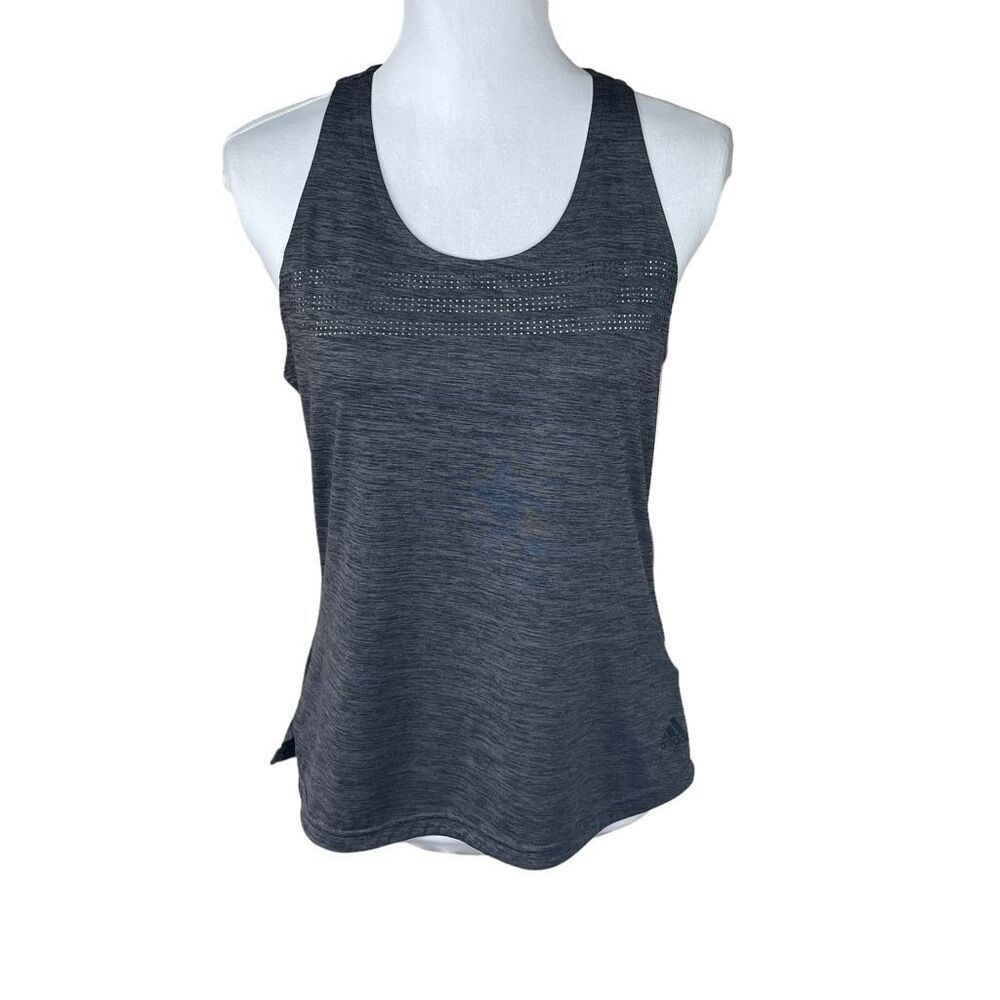 Adidas Workout Tank Gray Size Medium